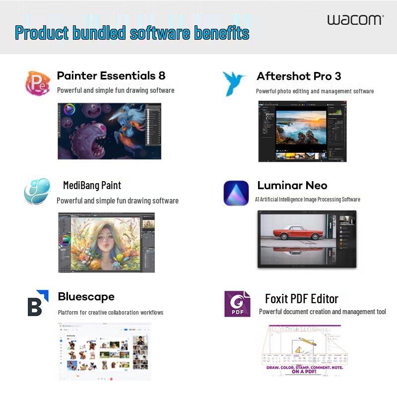 Wacom Intuos CTL-6100WL Wireless Bluetooth Digital Drawing Tablet