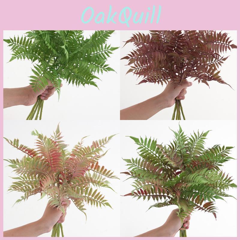 Faux Fern Leaf Plant For Home Decor And Photography Props With Realistic Plastic Finish