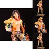 Pvc Collectible Exquisite Figure Of Ace From One Piece With Artistic Dual Head Design