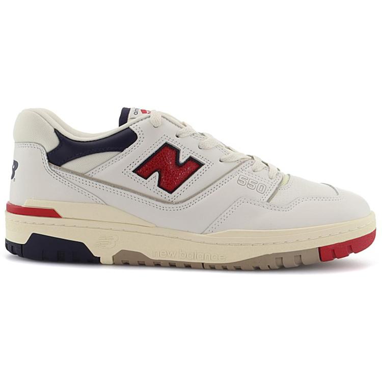 New Balance 550 Aime Leon Dore White Navy Red