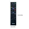 Replacement TV Controller Various Brand Compatibility Long Ranges Signal Small Design for Home Entertainment Systems