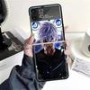 Kaisen J-Jujutsu Gojo Satoru Phone Case For Samsung Galaxy Z Flip7 Flip6 Flip3 Flip4 Flip5 PC Hard Z Flip 7 6 5 4 3 5G Fundas Co