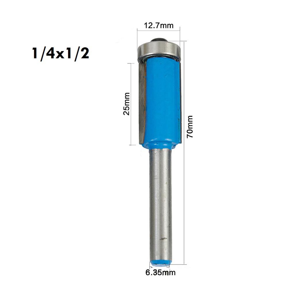 Alloy Steel Router Bit For Wood Edge Cutting Top Bearing Router Bit Accurate