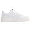 Li Ning Leather Slip Resistant Abrasion Resistant Low top Skateboard Shoes Women's White AGCR470-2