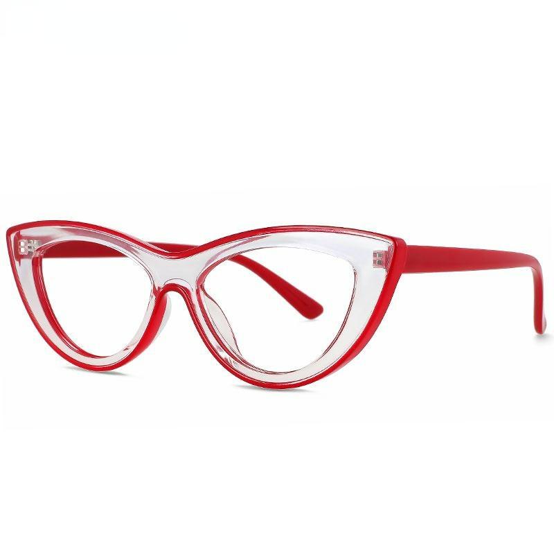 

Очки для чтения, очки по рецепту, новая мода, оптические очки «кошачий глаз», женский индивидуальный набор, цветной набор, маленькая оправа, компьютерные очки в стиле Ins