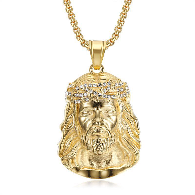 European and American Jewelry 2026 Exquisite Vacuum Gold-plated Diamond Pendant Necklace 60CM
