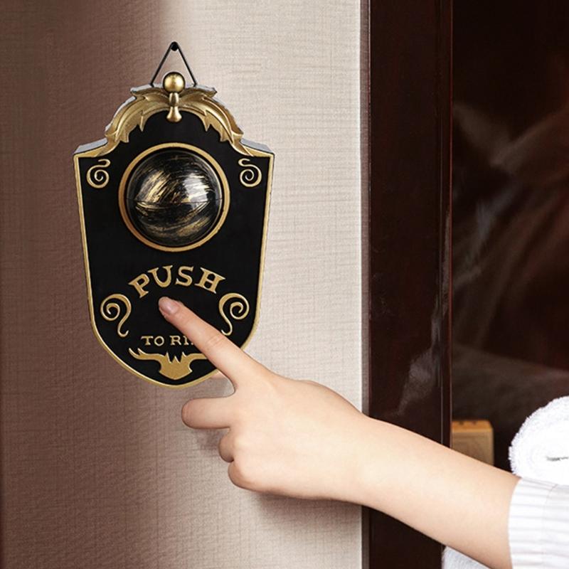 Animated Talking Eyeball Doorbell Waterproof PVC Materials Halloween Decoration With Light Effects For Porch