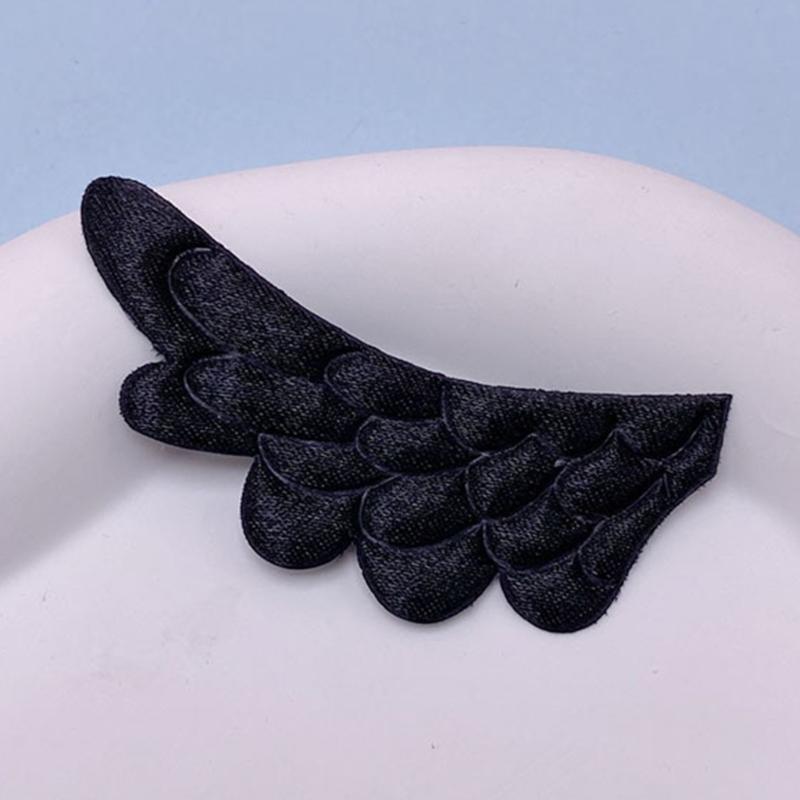 Personality Fashion Wing Padded Appliques Children Hair Clip Sock Hat Accessory for Costume Decoration