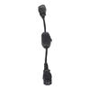 For Computer Monitors On Off Switch Cord C14 To C13 Power Cord 30cm Length 30cm Power Extension Cable Power Adapter