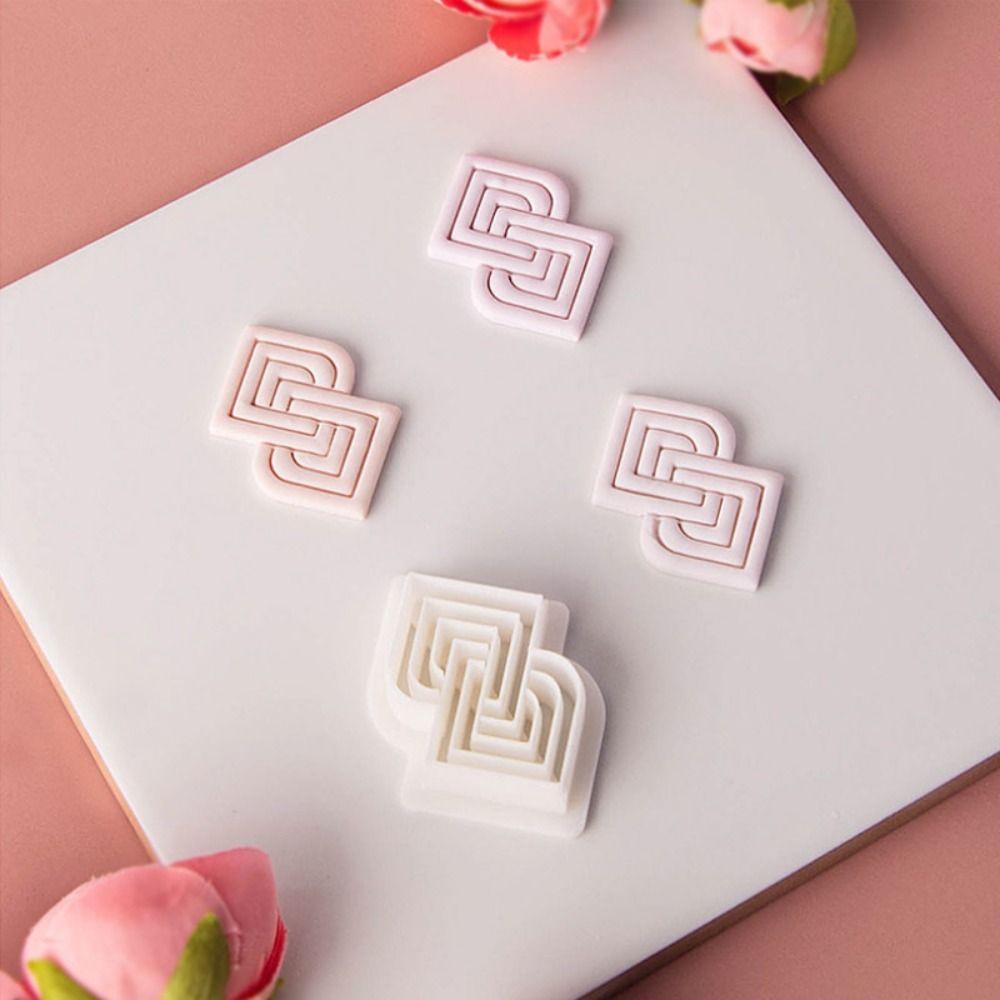 

Геометрическая форма для резки полимерной глины, рельефная форма, штамп для резки, изготовление ювелирных изделий Style A