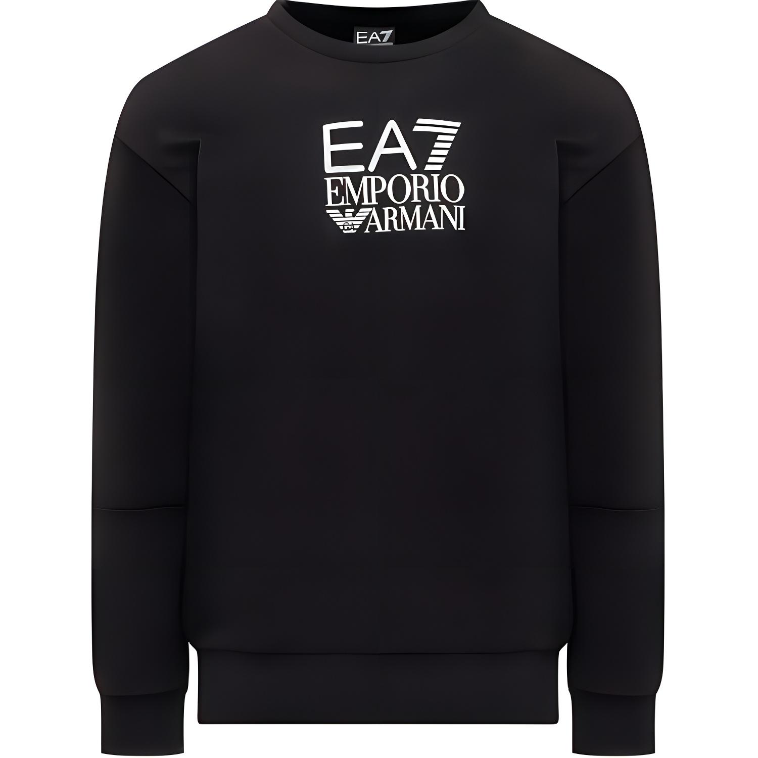 

Emporio Armani Свитшот мужской с принтом логотипа, с круглым вырезом, длинным рукавом, черный 6DTM11-TJZCZ-0200 XS