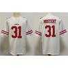 Mens San Francisco 49ers NFL Football Jersey Premium Embroidered Team Sport Shirt Fans Game Day Wear