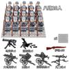 Zweiter Weltkrieg Artillerie Bausteine Militär Krieg Spezialkräfte Humanoide Puppen Deutsche Mini Charakter Spielzeuge, Geburtstagsgeschenke,