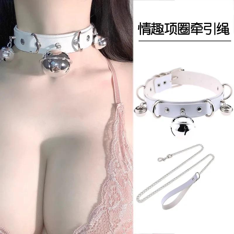 Sweet Cool Cute Bone Collar Couple Personalized Choker Spicy Girl Neck Band Punk Dog Necklace