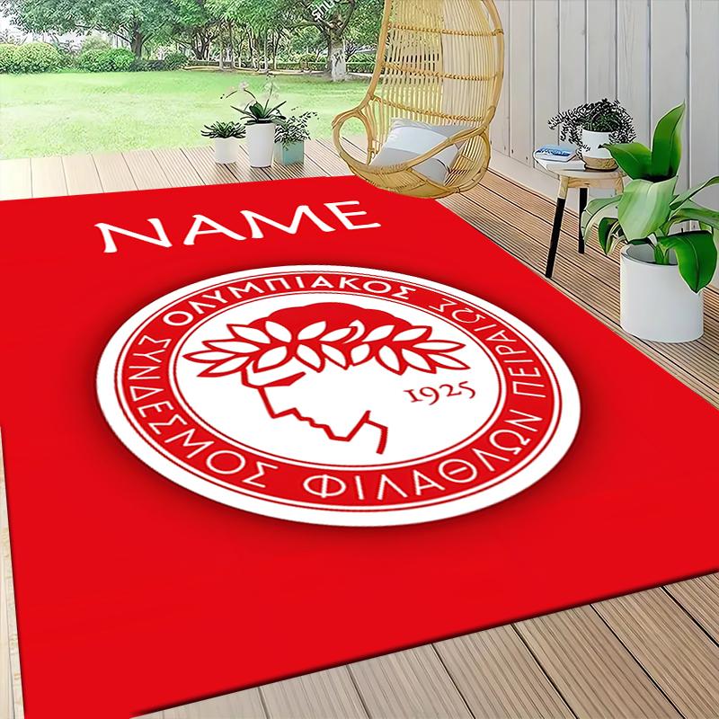 Custom Name River Plate Crest Carpet Rug Customizable Soft Washable Anti-Slip Home Living Room Sofa Mats Personalized Rug. 0909255