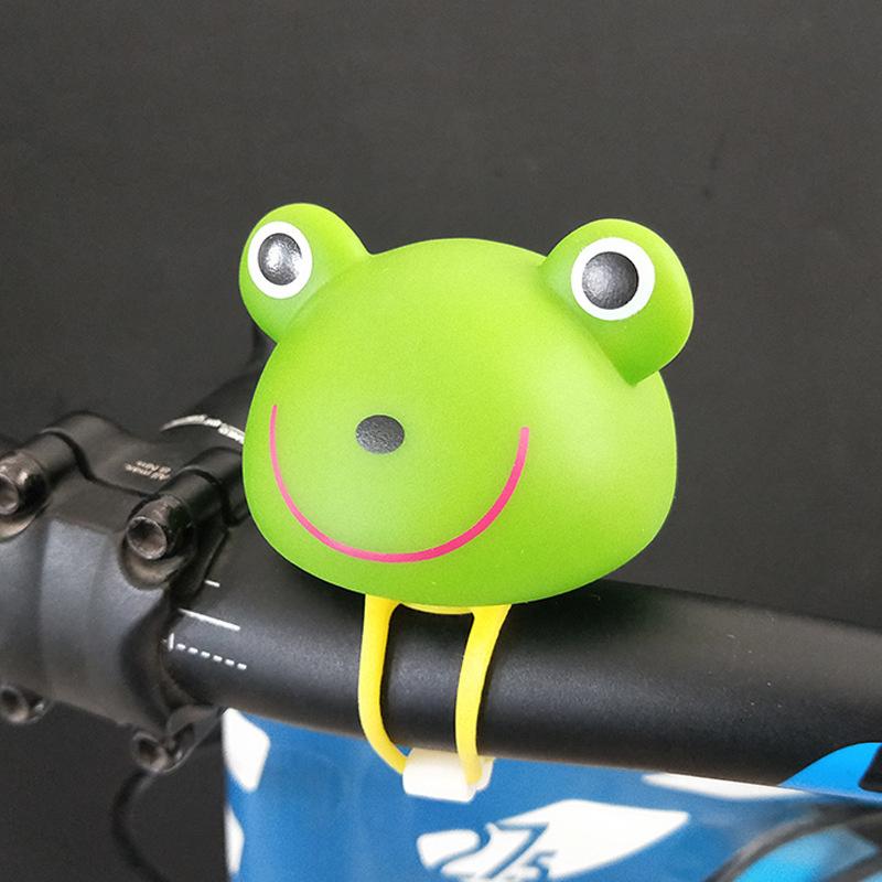 Børns Balancecykel Cykel Horn Lampe 2-i-1 Tegneserie Dyr Klokke Dekoration Udstyr Tilbehør