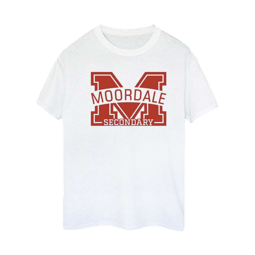 Netflix Womens/Ladies Sex Education Moordale Cotton Boyfriend T-Shirt