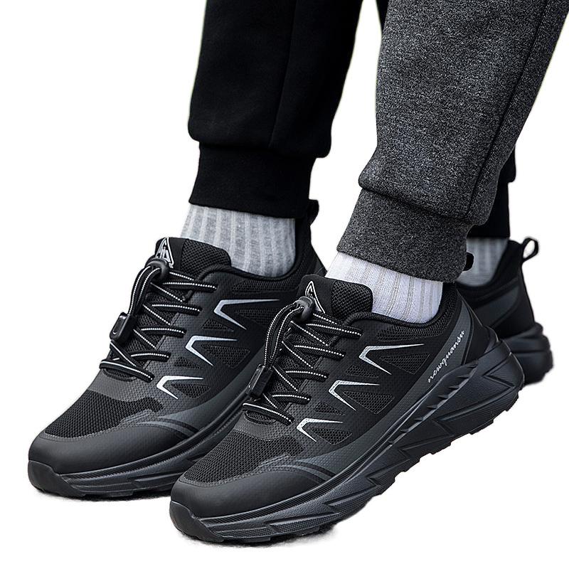 2025 spring light walking shoes non-slip elderly shoes middle-aged and elderly comfortable mother shoes father casual sports shoes