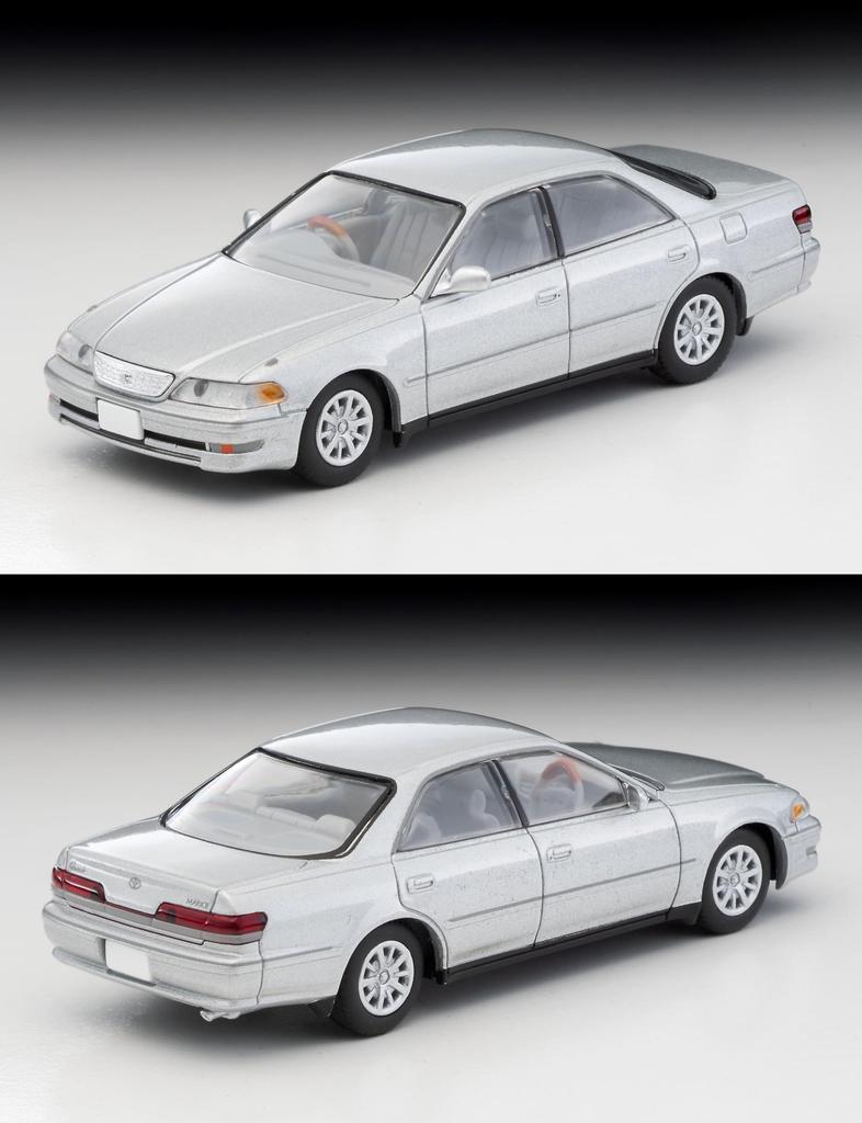 Tomytec Tomica Limited Vintage Neo LV-N311b Toyota Mark II 2.0 Grande Silver 1998 Model (Assembled)