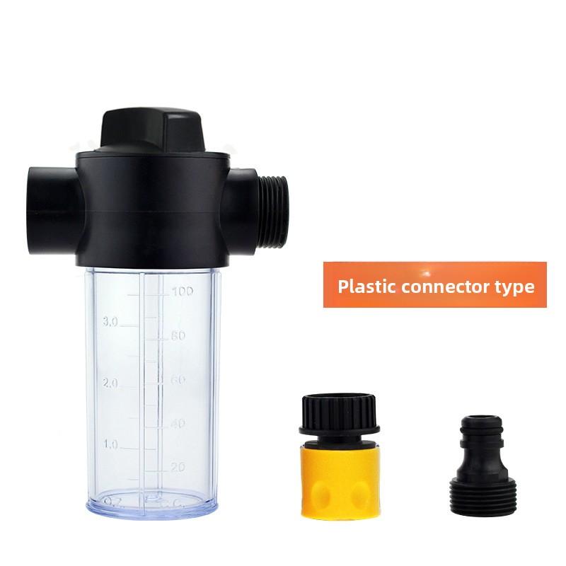 

Transparent Foam Pot Connector Car Wash Water Gun Foam Watering Kettle Set household car wash tool