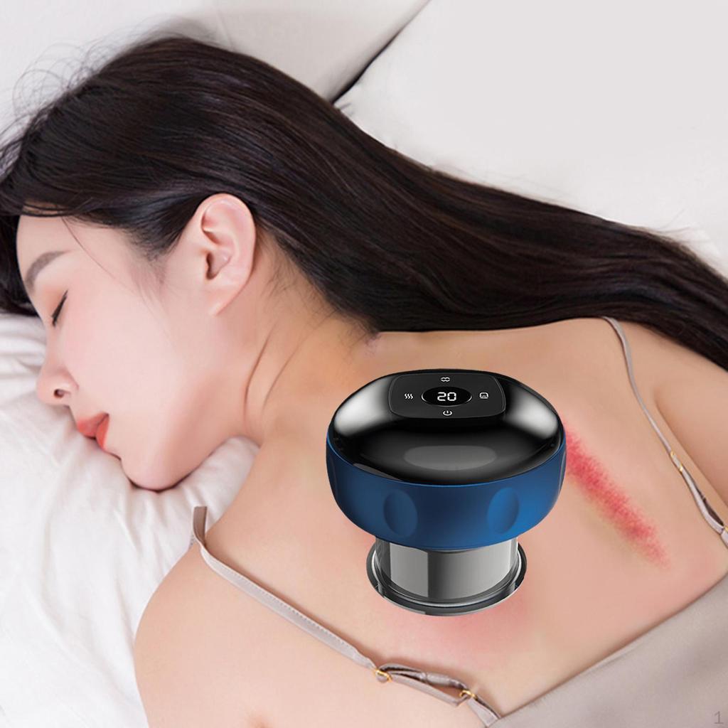 3 in 1 Electric Cupping Set Massage Tool usbharging 12 Levels Pressure Elif Cellulite Massager for