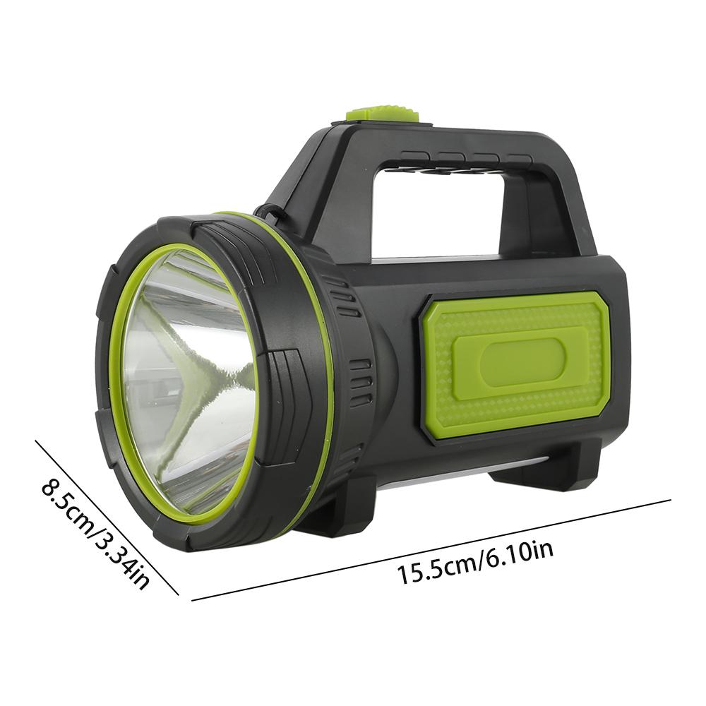 Spotlight Torch Rechargeable Flashlight Sharplight LED Portable Lamp for Home Outdoor Camping Nightwalk Handheld Spotlight Torch