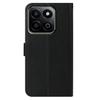 Etui dla Honor X7c 4G/Honor 200 Smart 5G z uchwytem na karty, skórzane PU, portfel z klapką, pokrowiec na telefon