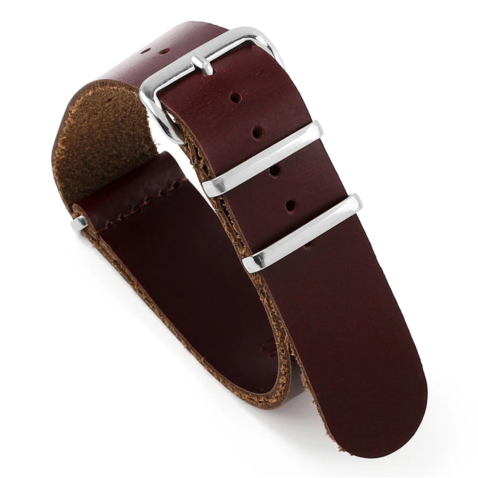 WVTVBYLKLP(Seller) Compatible Seiko compatible cowhide watch strap Compatible Omega compatible wa...