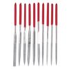 10 Pcs Needle File Set Diamond Model Grinding Trimming Needle File Kit for Material Processing