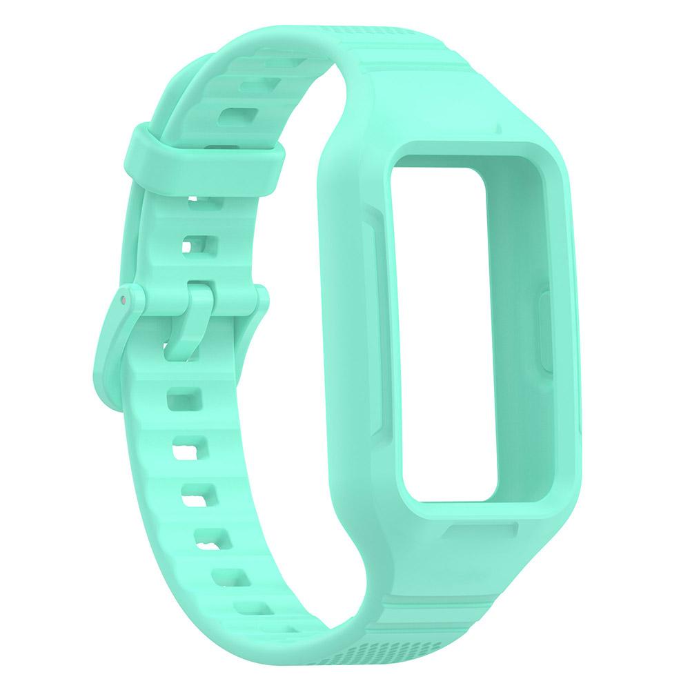 Silicone Strap For Huawei Band 9 8 7 6 Bracelet Wristband For Honor Band 6/Honor Band 7 Integrated Band + Case