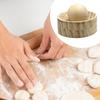 Wooden Dumpling Press Tool Pastry Presser DIY Easy To Use Versatile Compact Hand Pie Maker
