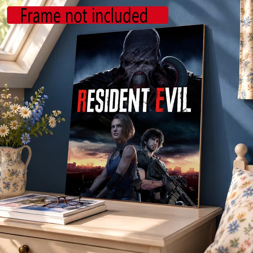 Resident Evil Alice 5D Round Diamond Painting Kit Diamond Embroidery Painting Rhinestones Mosaic Frameless Handwork Decoration Arts