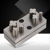 Punch Die Disc Set Hole Cutting Steel Plate Lucky Clover Punching Cut Jewelry Tools