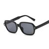 Vintage Square Sunglasses Woman Fashion Small Frame Yellow Black Sun Glasses Male Female Retro Rivet Morror
