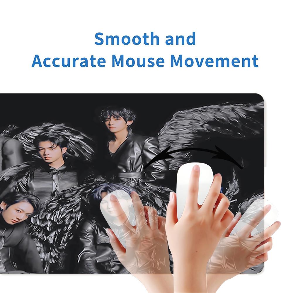 Dark Fashion Collective Large Gaming Mouse Pad Nonslip Rubber Base Waterproof Desk Mat For Office Pc Laptop