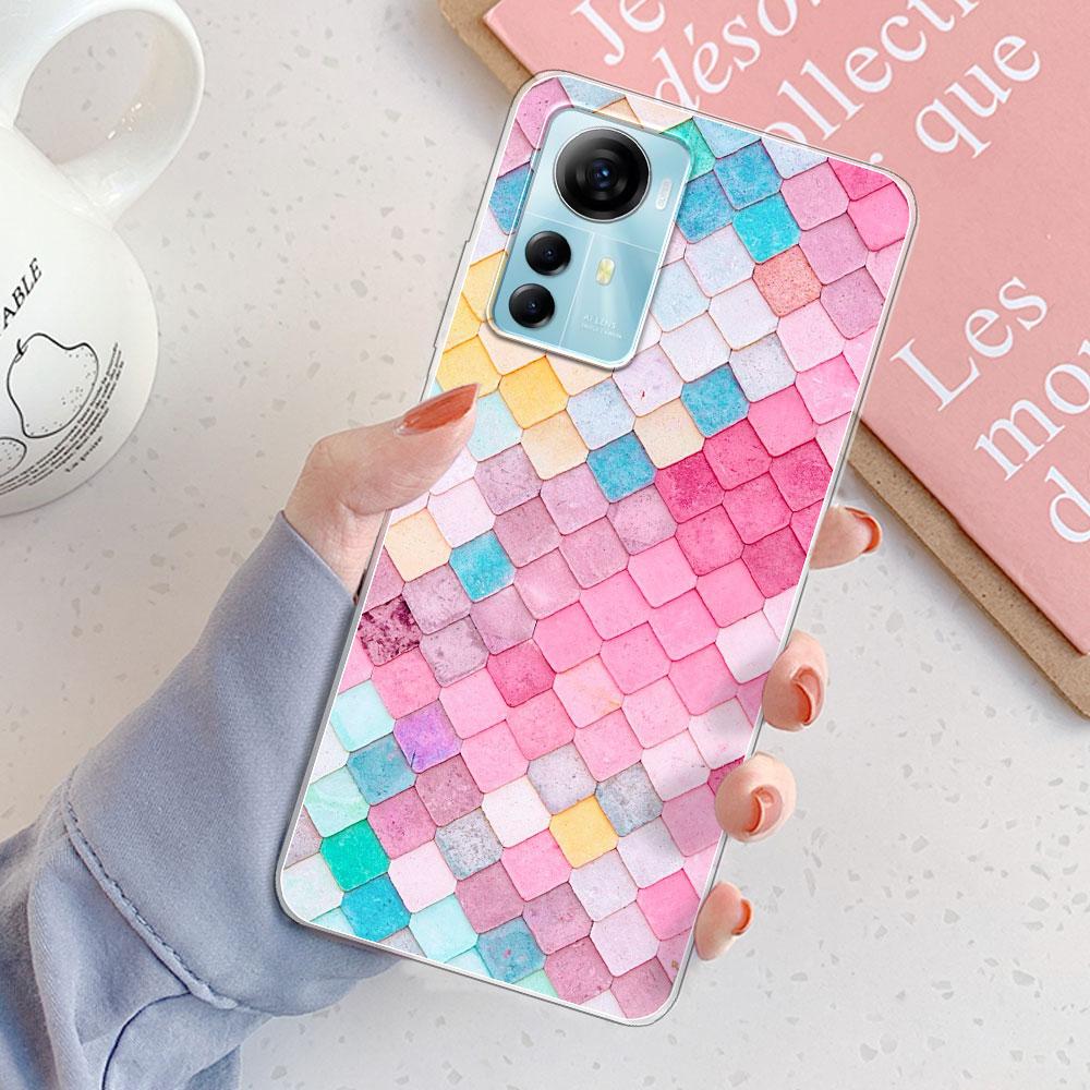 For ZTE Blade A72S Case For ZTE Blade A72 Cover Fashion Clear Protect Soft Silicone Phone Case For ZTE Blade A71 A7P Coque Funda