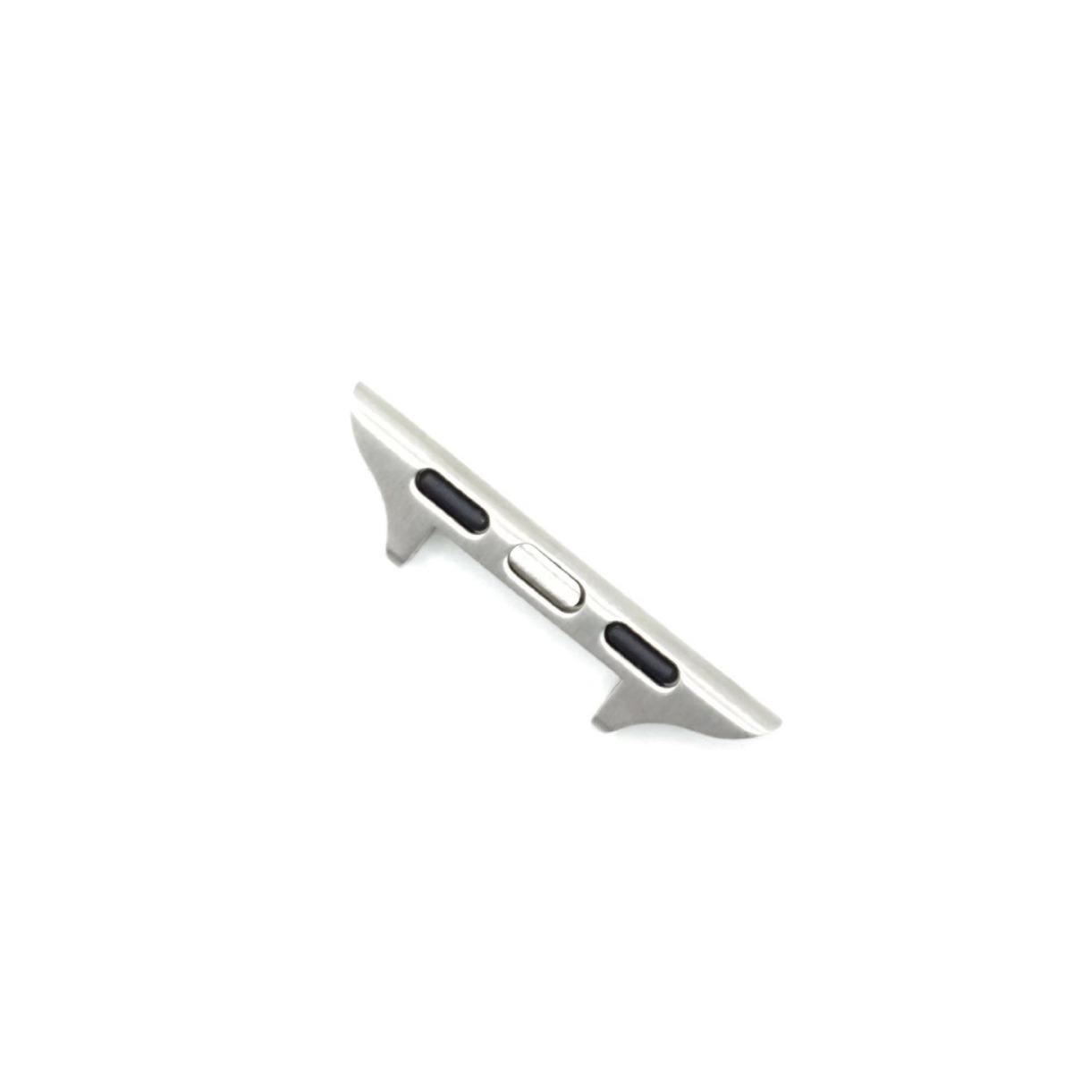 

Stainless Steel Replacement Strap with Connector for Apple Watch Series 1-8 Silver 38/40/41 - 14mm