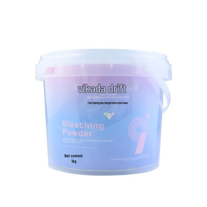 Pink Hair Bleach Powder Cream - Decolorizing & Lightening Agent for Barber Shops