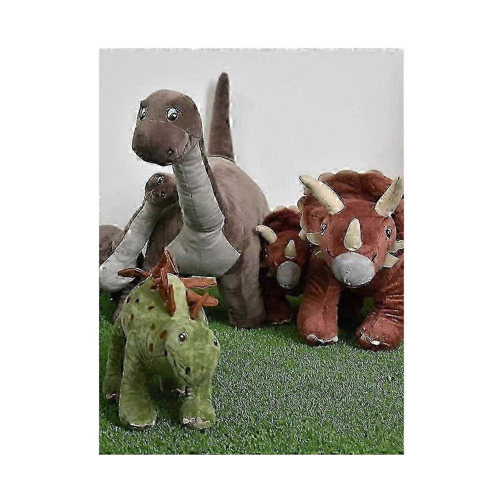(Style 1-55cm) Dinosaur Plush Toy, Triceratops Stuffed Animal Throw Plushie Pillow Doll_kkk