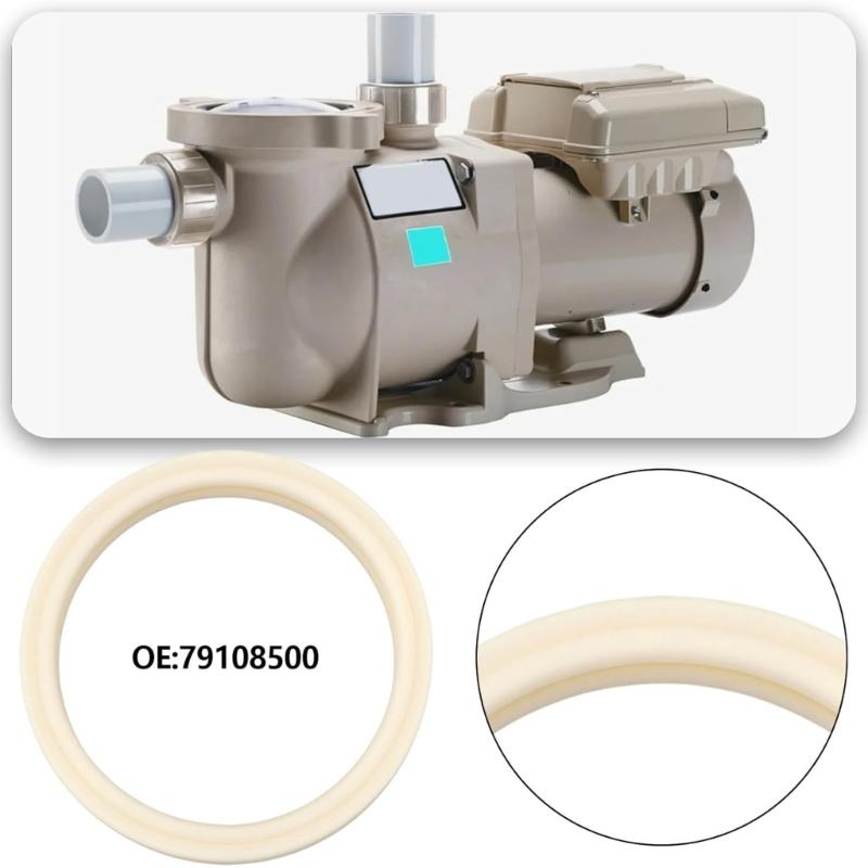 4Pieces Pool Light Lens Seals Sealing Gaskets Rubber Texture Perfect for Waterproof Replacement Part