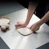 Stainless Steel Chopping Boards Nonstick Double-Sided Meat Cutting Board Kitchen Tool for Charcuterie Vegetable Baking Meal Prep