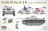 TAKOM Blitz 1/35 German Sturmgeschütz III F8 Early Model Plastic Model Kit TKOB8013