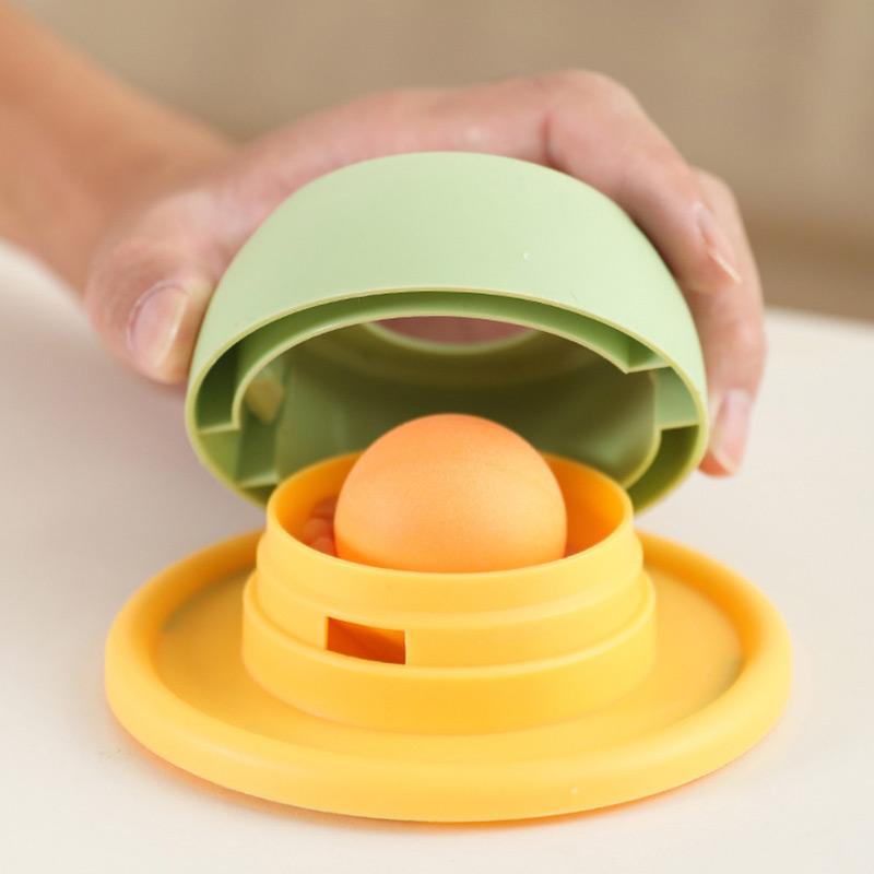 1 Stück Interaktiver Katzennapf für langsames Fressen, Anti-Verschüttung, Selbstunterhaltend, Leckerli-Spender, Zahnreinigung, Stressabbau, Haustier-Snackschale