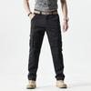 Men S Straight Leg Multi Pocket Casual Cargo Pants