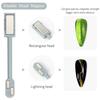 Double-head Nail Art Magnet Stick Cat Eye Nail Gel Nail Magnet Strip 3D Line Strip Effect Manicure Tool Nail Accessories