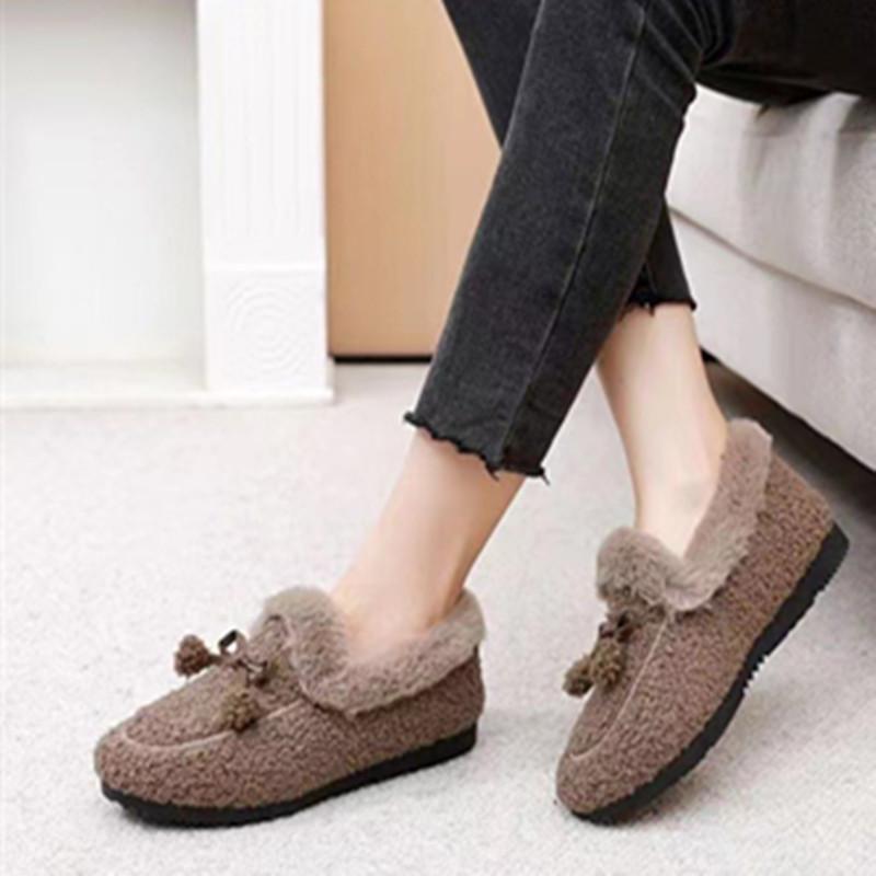 Nové Winter Plus Velvet Tenisky Teplé Sportovní boty pro volný čas Teplé ploché boty