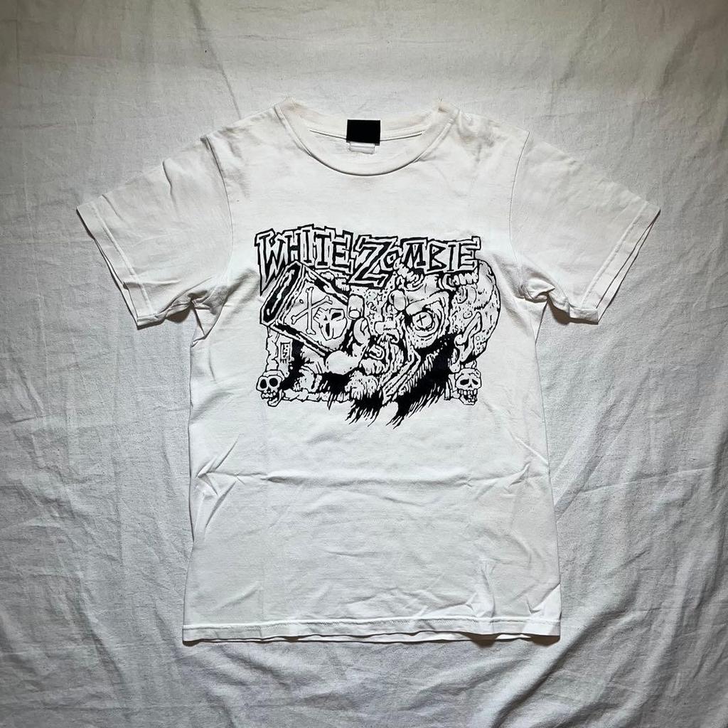 Walloffame white zombie White Zombie T-Shirt