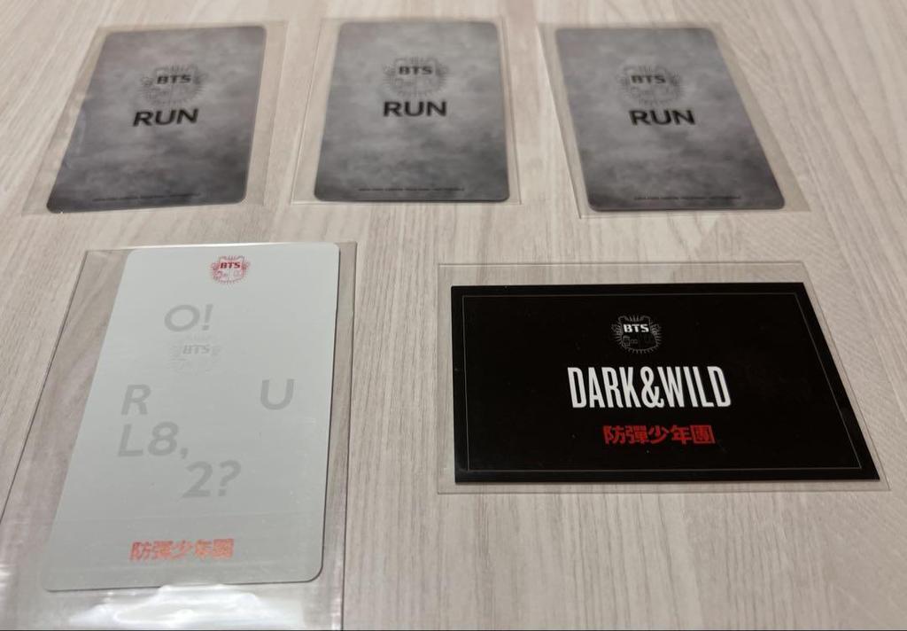 [USED] BTS Trading Cards and Other Items for Sale