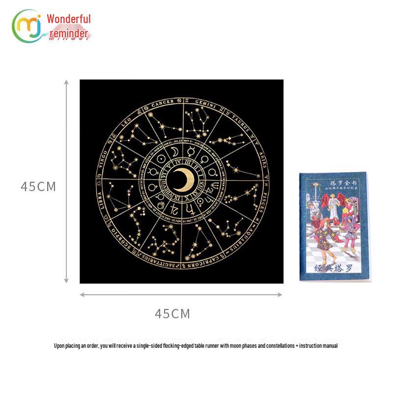 Waterproof Gold Foil PVC Tarot Card Set