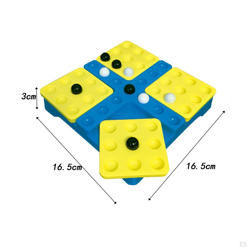Educational Rotating Chess Set for Kids And Adults - Interactive Strategy Game